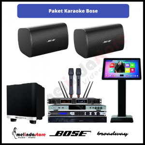 Paket Karaoke Speaker Bose DM8S 8 inch - Lengkap